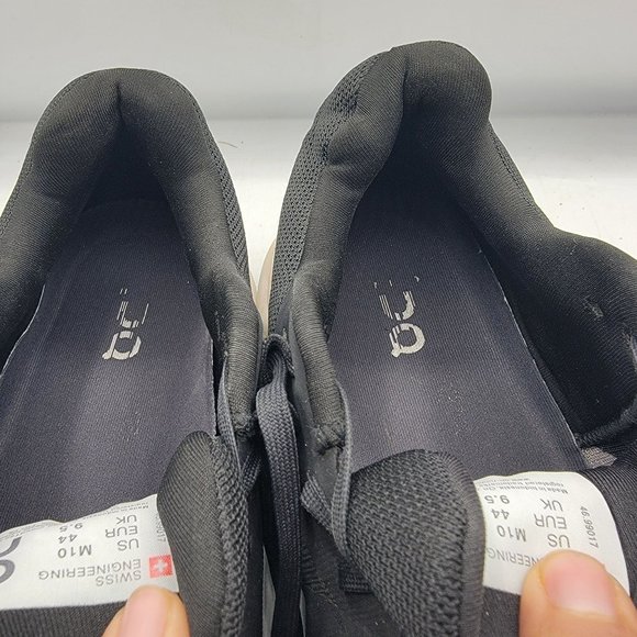 On Cloud Cloudrunner Mens 10 Black Eclipse Frost Athletic Shoes Casual Outdoors - Picture 12 of 12